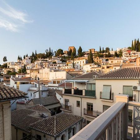 Apartamento Fantástico ático con terraza y vistas en el centro Granada Exterior foto